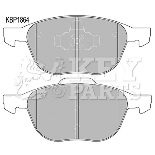 Brake pads set for volvo - brake,