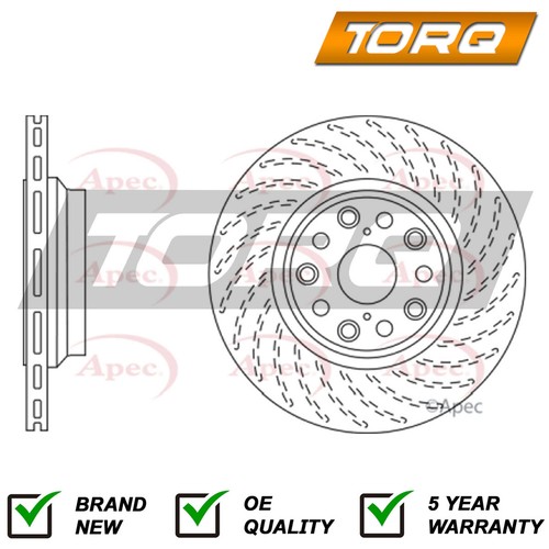 Brake disc rear left - brake,