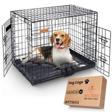 BELOFAY Dog Crate Cage - Heavy