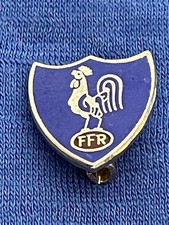 French Rugby Badge Lapel Pin -