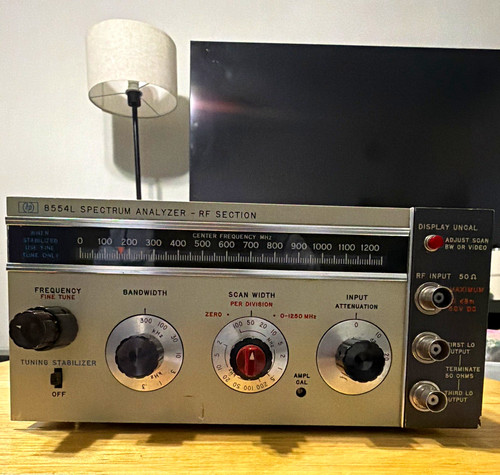 Hewlett packard 8554l - hewlett-packard,