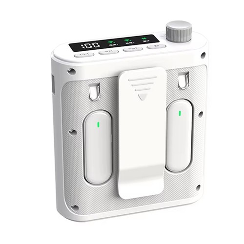 Speaker with lavalier - with,