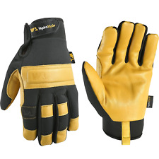 Wells Lamont HydraHyde Winter Leather Work Gloves TouchScreen WaterResist