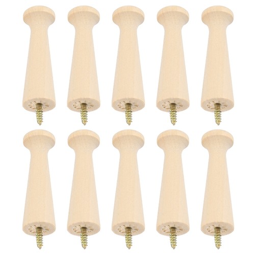 10pcs inch wooden pegs - 3.19,