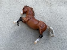 Retired Classic Breyer Horse #947 Silver Bay Mustang Rearing Stallion