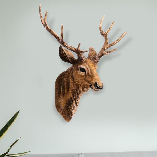 Wall mount deer - deer, head