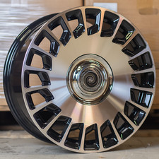 19"/Mercedes GLA/GLB/Gloss Black Polished Maybach2 Design 8.5j Alloys X4