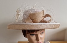 Cappelli Condici Occasion Hat Mother of the Bride/Groom Races/Wedding Formal VGC