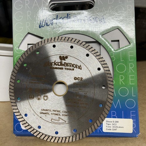 Workdiamond 200mm wet cutting - workdiamond,