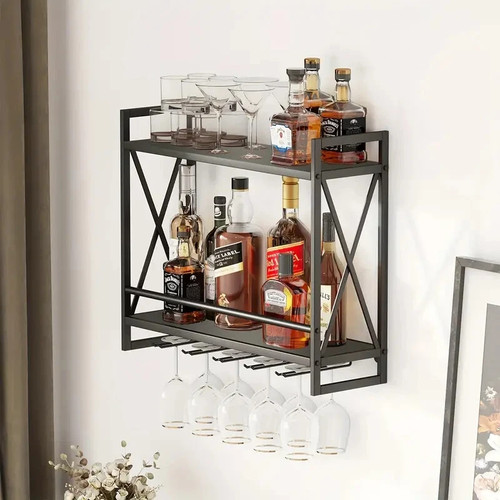 Industrial wall mounted wine - wall,