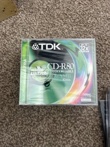Tdk r80 recordable 700mb 6 - cd-r80,