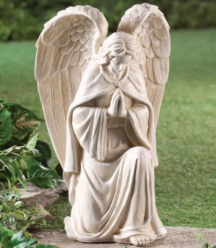Memorial garden statue - memorial, praying