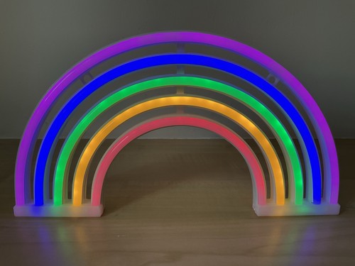 Rainbow neon led - rainbow,