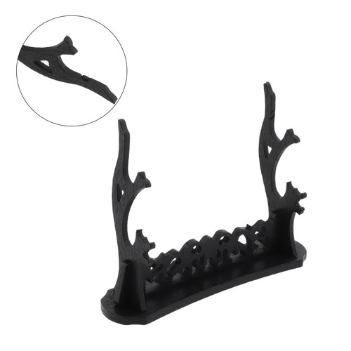 Decorative black display - decorative, stand