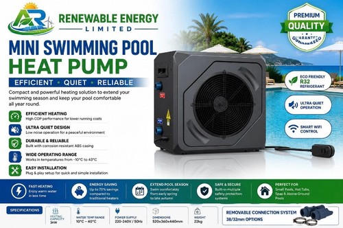 4kw mini swimming pool - pool, heat