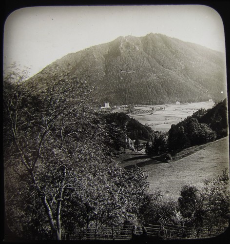 Glass magic lantern slide view - lantern,