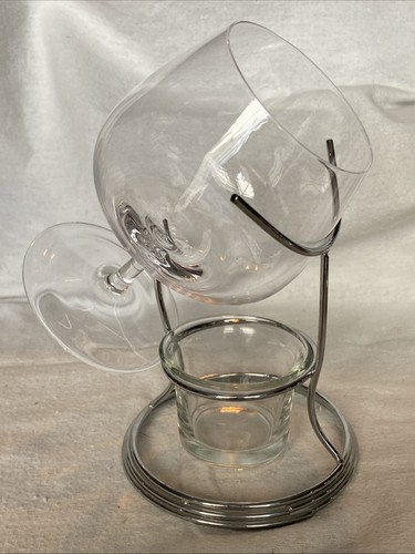 Brandy glass and - glass, warmer