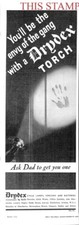 1930s Advert DRYDEX Cycle Torches, Batteries & Lamps Vintage Print Ad 708/166