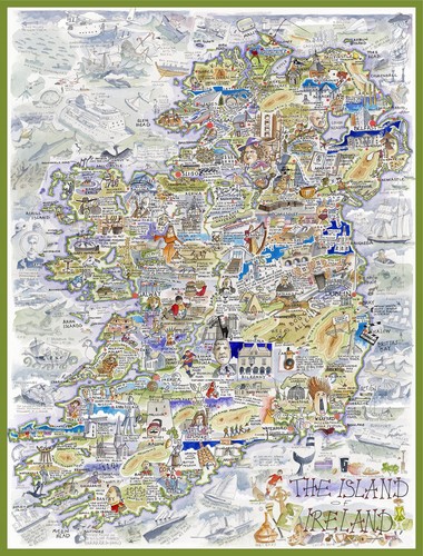 Jigsaw puzzle 1000pc ireland - puzzle,