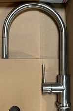 Franke FF3352 Cube Single Handle Kitchen Faucet - Stainless