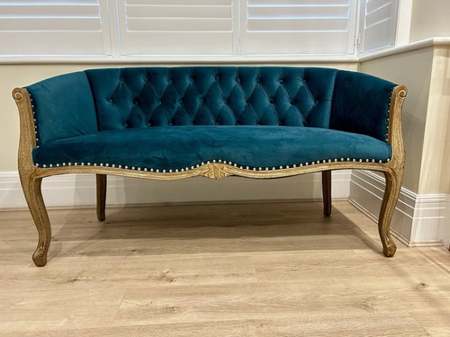 French style green velvet - style,