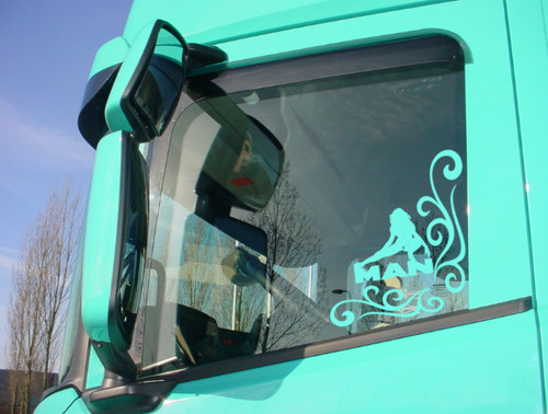 Man truck window decals 2 - truck,
