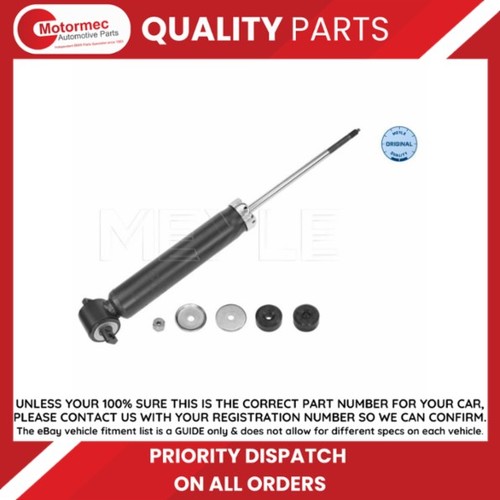 Meyle rear shock absorber fits - meyle,