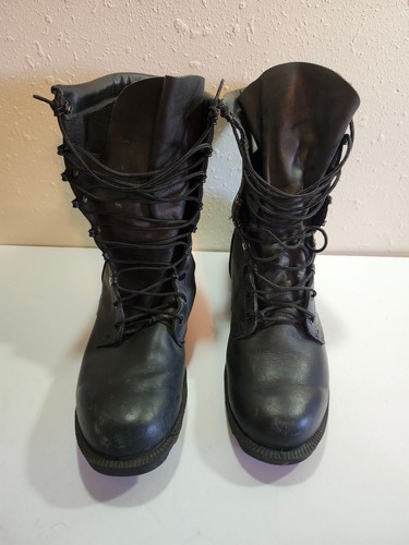 Search black leather combat - black,