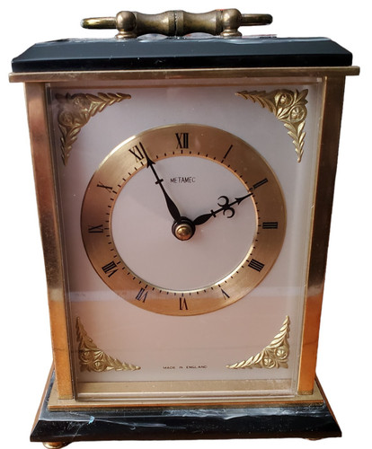 Vintage metamec mantle clock - vintage,