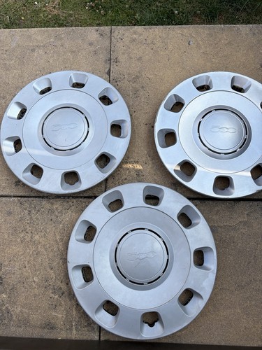 Fiat 500 wheel trims - fiat, 14”