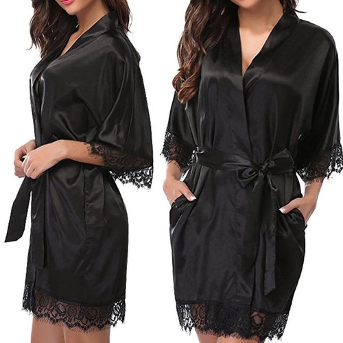 Womens satin style nightdress - satin,