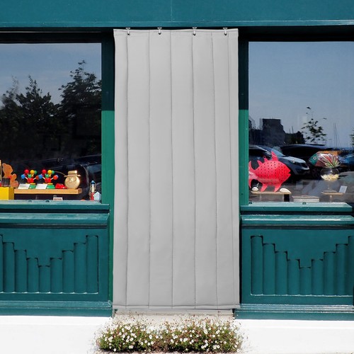 Thermal insulated door curtain - insulated,