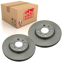 Pair of Front Brake Disc Fits