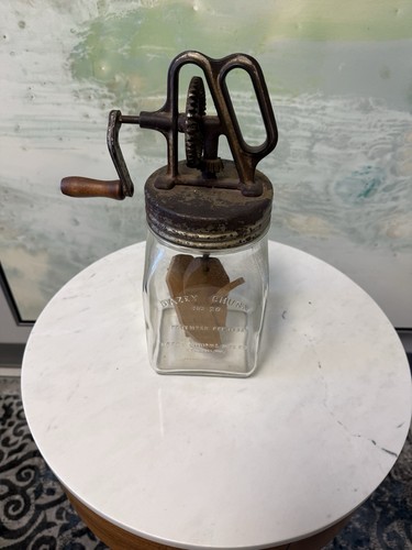 Antique dazey butter - butter, no