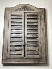 Window Mirror With Shutters