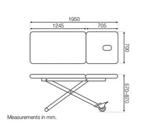 Electric Massage Table Bed 2
