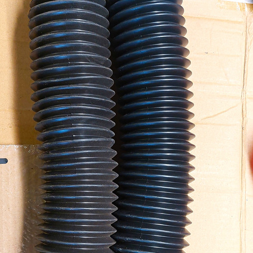 Front fork gaiters - front,