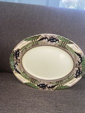 Myott Son & Co 'England's Countryside' Hand Painted Small PlatterEst 1880