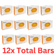 (12) Pears Transparent Glycerin Soap Bars Gentle Care 3.5 Oz 100g Bar Each NEW