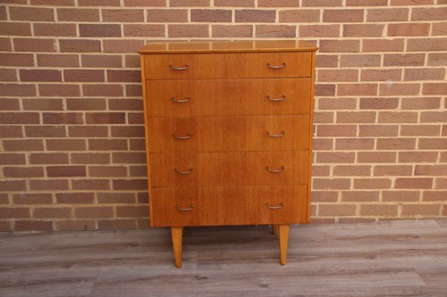 Mid century chest - mid-century, drawers