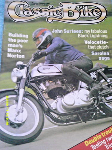 Classic bike 86 triumph - classic,