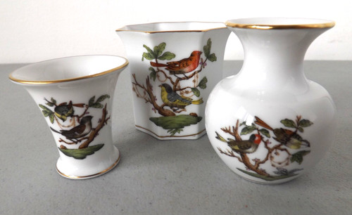 Items herend porcelain - of,