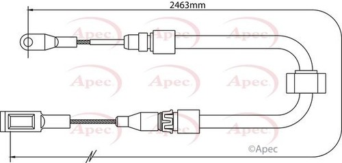 Apec front brake - brake, for