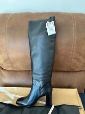 New Zara leather Block Heel