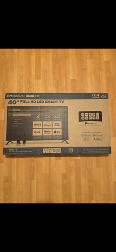 Emtronics roku smart - roku, 40"