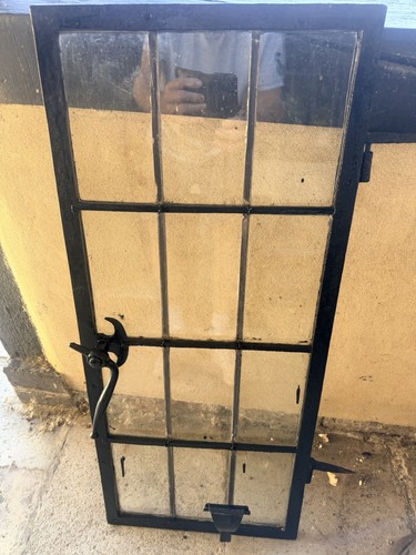 Victorian iron framed crittall - iron,