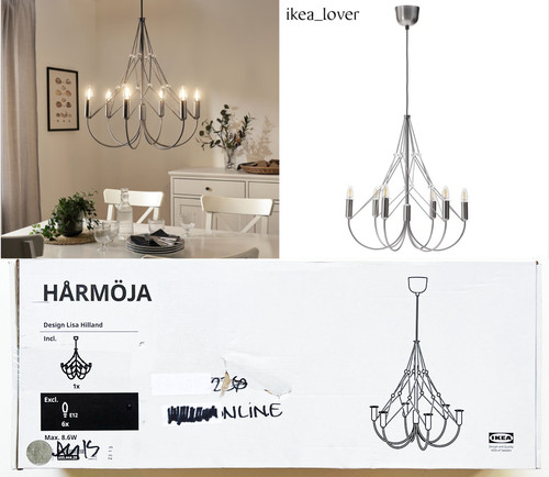 Ikea hårmöja chandelier - hÅrmÖja,