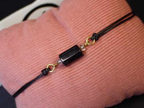 Black tourmaline dainty - tourmaline,