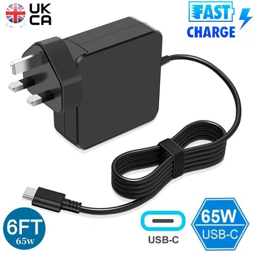 65w usb laptop charger - usb-c,
