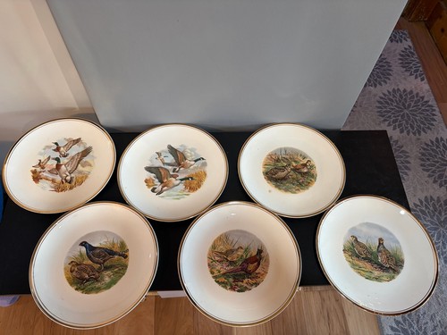 Vintage game bird - plates, 10"